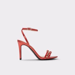 Aldo Red Strappy Heels